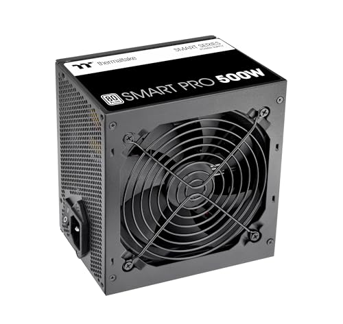 Thermaltake Smart Pro 500W 80PLUS Standard証明 500W ATX マイコンワット数社会的単位 なおなお書き-SPD-0500NNFAWJ-1 なおなお書き1460