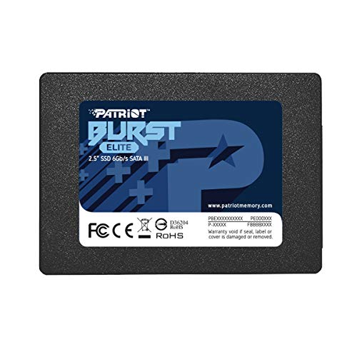 Patriot Memory SSD 240GB Burst Elite SATA3 内蔵2.5in PBE240GS25SSDR