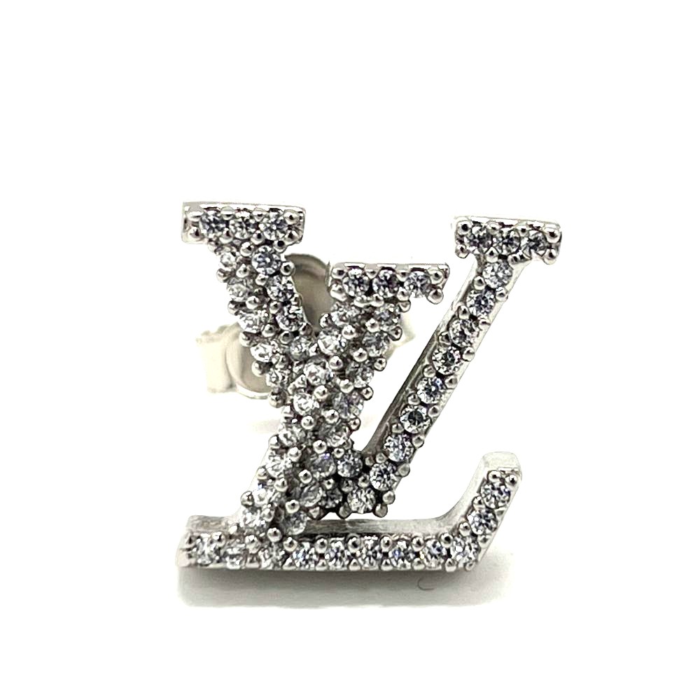 【美品】Louis Vuitton ピアス・LV アイコニック LOUIS VUITTON】ピアス LV アイコニック☆人気☆ギフト (Louis Vuitton