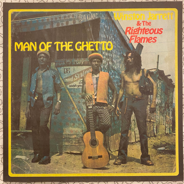 【中古】LP/GF Winston Jarrett &amp; The Righteous Flames Man BB43 Iroko France Vinyl 未開封 /00400｜RECORD CITY 店