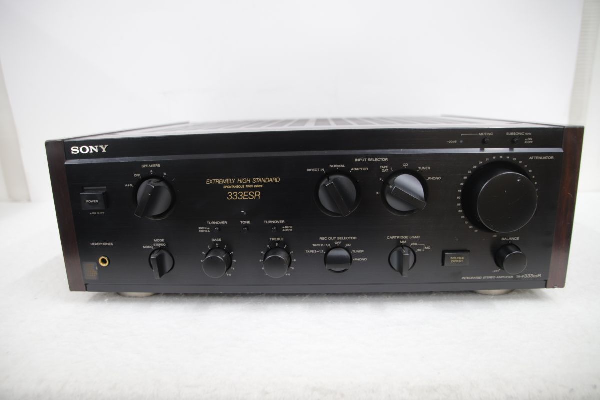 【中古】Sony ソニー TA-F 333ESR Stereo Integrated Amplifier ステレオ内蔵アンプリファイアー /21200