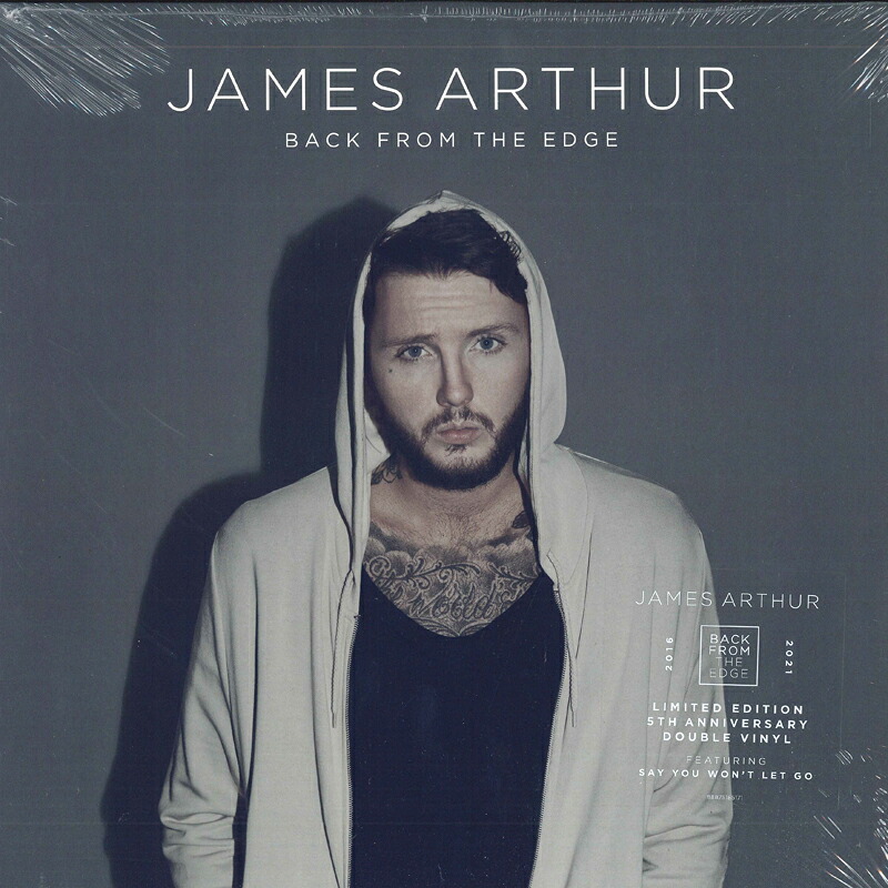 【新品】欧2LP James Arthur Back From The Edge 88875185171 Sony Music 未開封 /00660｜RECORD CITY 店 6,543円