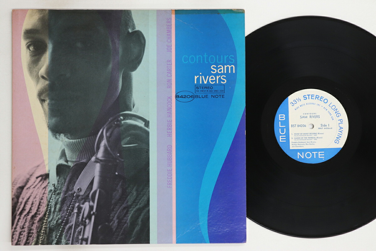 【中古】米LP Sam Rivers Contours BST84206 BLUE NOTE /00260｜レコードシティ 店