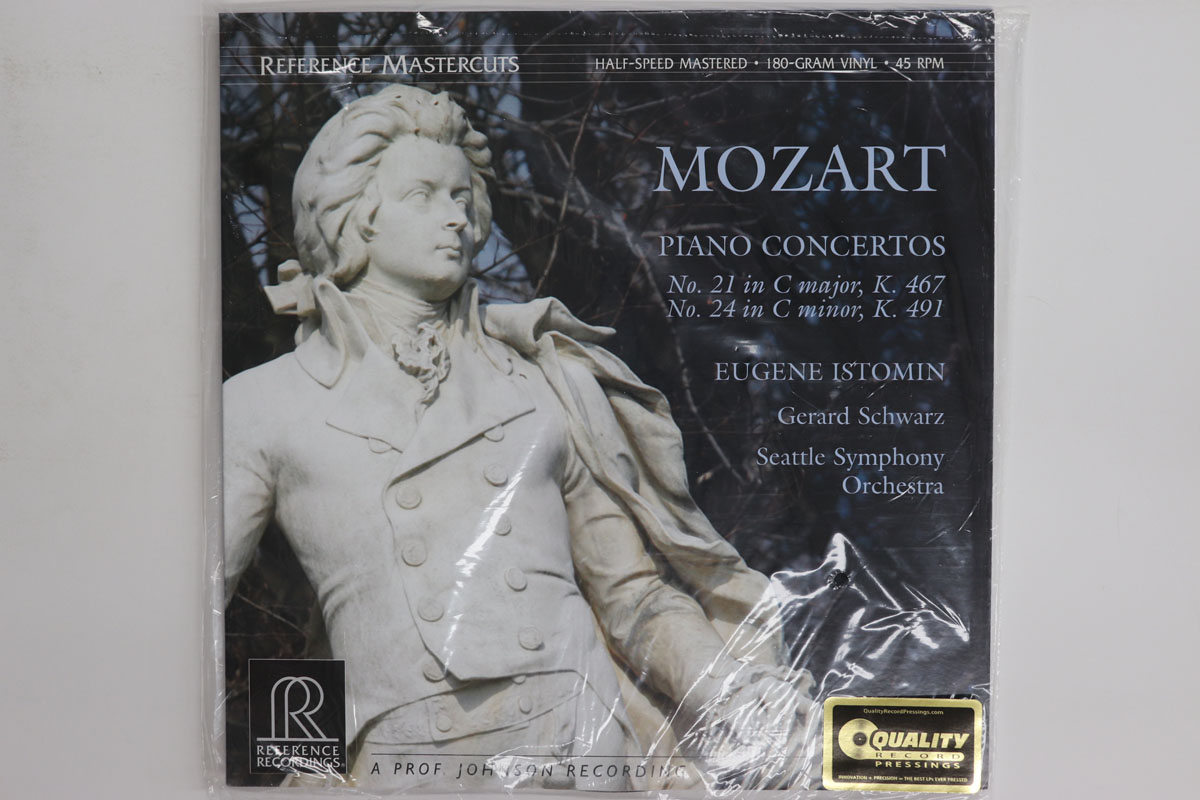 【中古】2discs LP ユージン・イストミン, ジェラー モーツァルト ピアノ協奏曲 第21番 ハ長調, k467 / 第2 RM2506 REFERENCE RECORDING 未開封 /00660｜レコードシティ 店