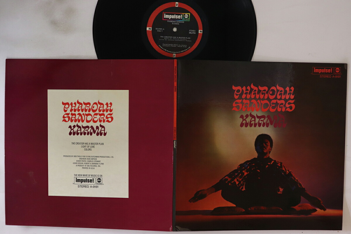 【中古】米LP Pharoah Sanders Karma AS9181 IMPULSE /00400|レコードシティ 店