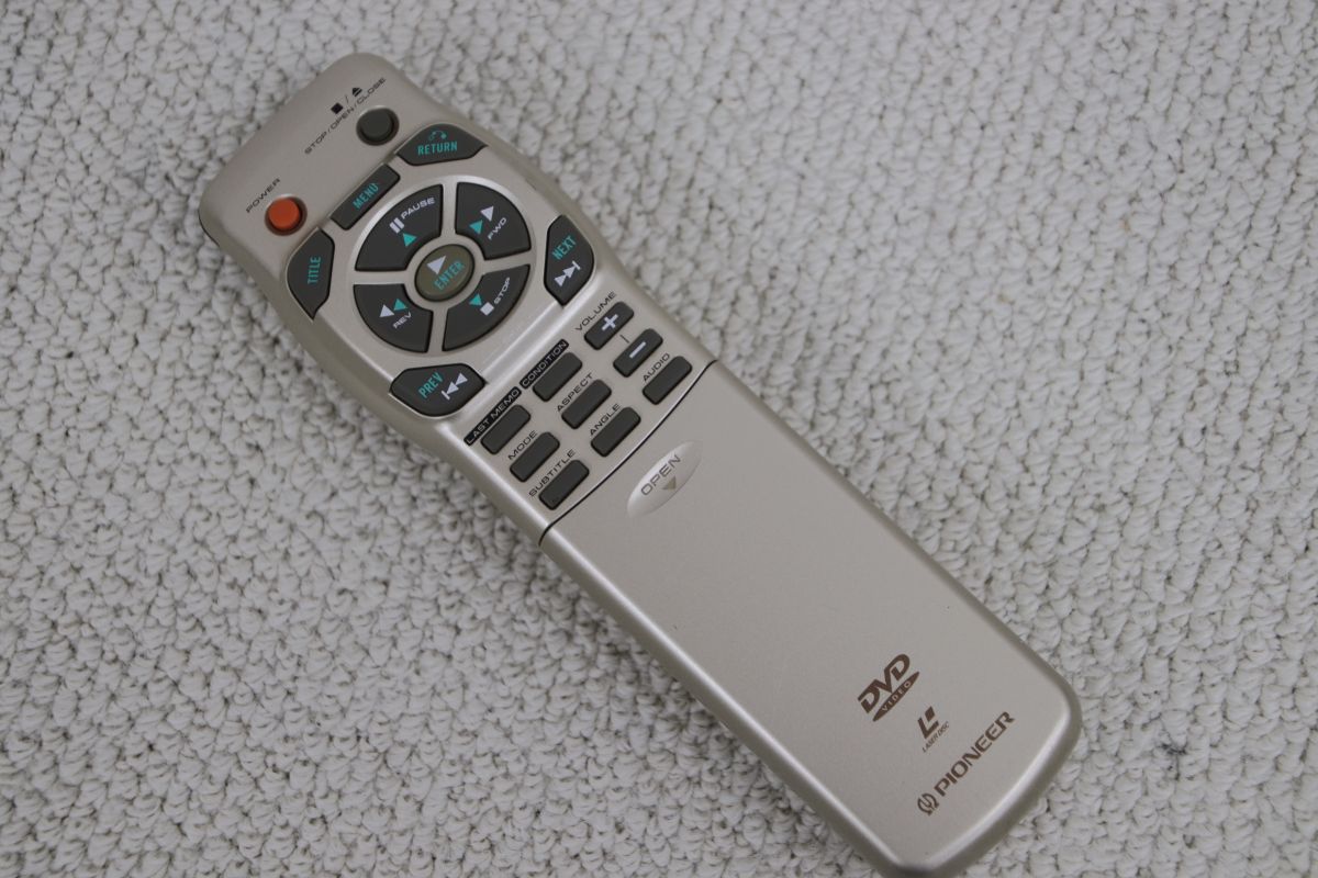 【中古】Pioneer 先駆者 CU-ヴィデオディスク02 Remote Control Unit リモートコントロール社会的単位 /157