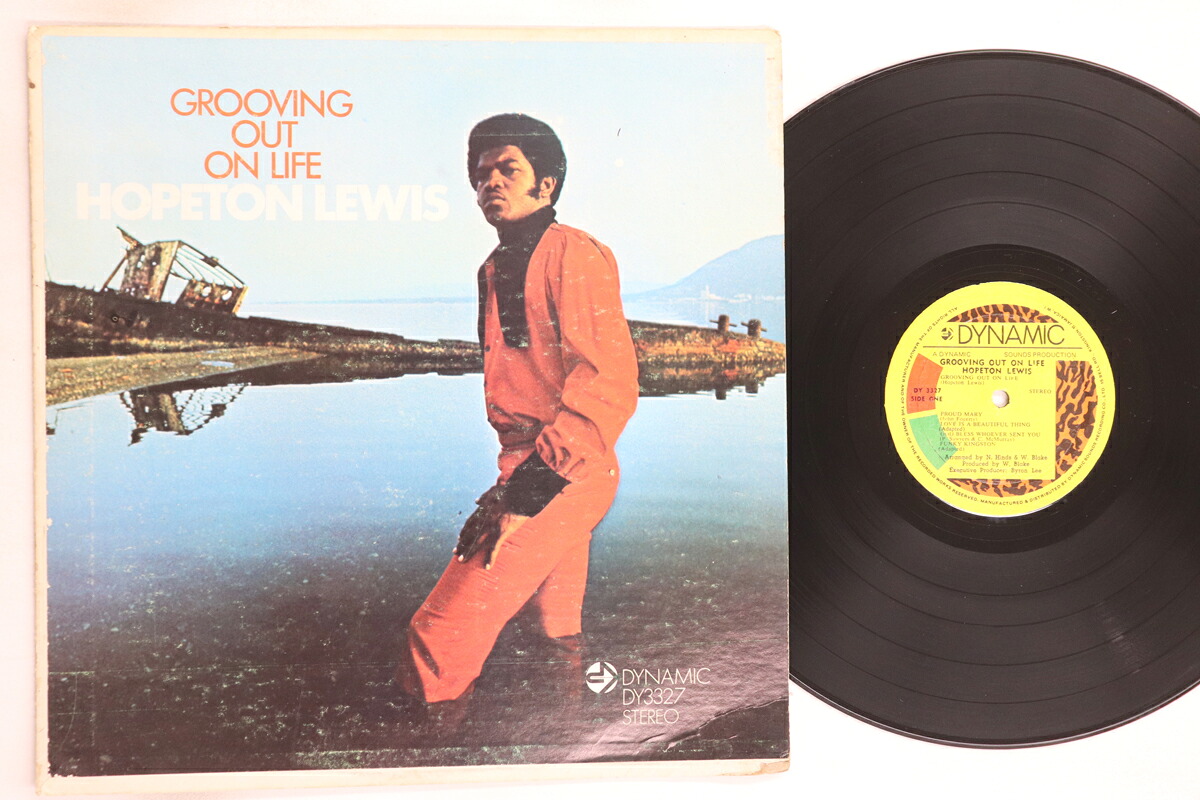 【中古】ジャマイカLP Hopeton Lewis Grooving Out On Life DY3327 DYNAMIC SOUNDS /00260|RECORD CITY 店
