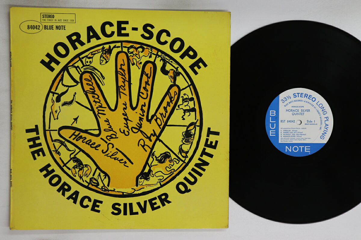 【中古】米LP Horace Silver Quintet Horace-Scope BST84042 Blue Note /00260｜RECORD CITY 店