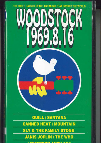 【中古】VHS Various Woodstock 1969.8.16 The Three Days Of Peace And Music That Rocked The World VAVJ413 VIDEOARTS /00300画像