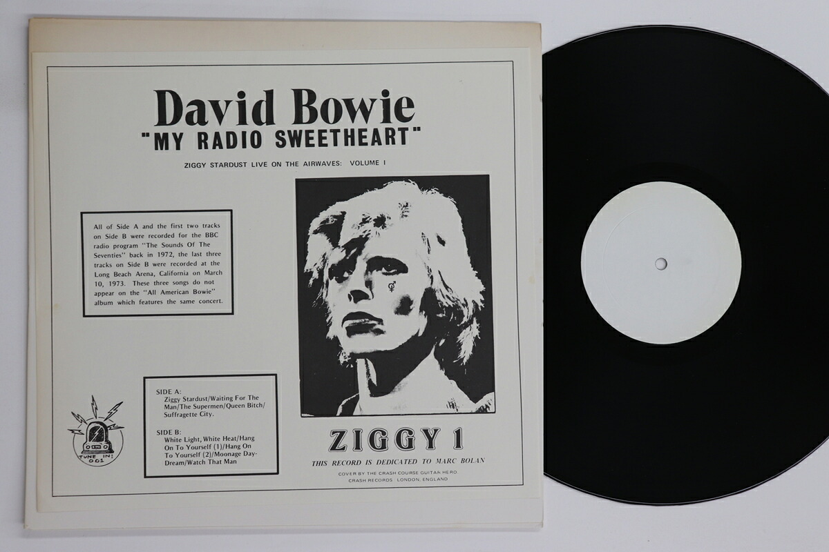 【中古】英LP David Bowie My Radio Sweetheart 001 Tune In /00260｜RECORD CITY 店