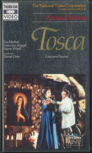 【中古】米VHS Puccini, Arena Di Verona Tosca TVE3406 THORN EMI HBO /00300画像
