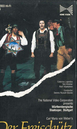 【中古】米VHS Carl Maria Von Weber, Wurttemberg State Opera Der Freischutz NONE HOME VISION /00300画像