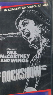 【中古】VHS Paul McCartney, Wings Rock Show TOVW3043 TOSHIBA EMI /00300画像