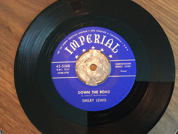 【中古】米7” Smiley Lewis Down The Road 455268 Imperial /00080|RECORD CITY 店