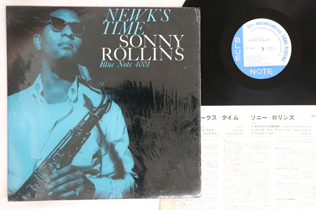 【中古】米LP Sonny Rollins Newks Time BLP4001 Blue Note /00260|レコードシティ 店