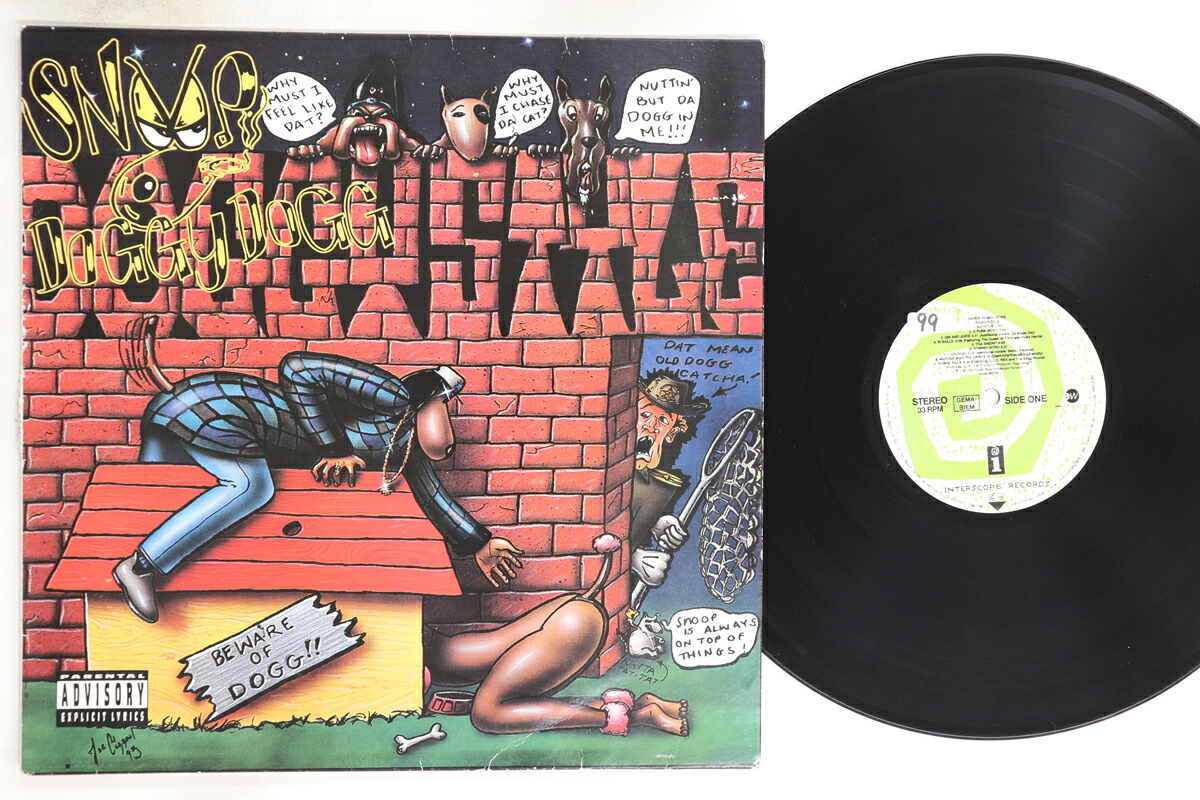 【中古】独LP Snoop Doggy Dogg Doggystyle 6544922791 INTERSCOPE /00260｜RECORD CITY 店