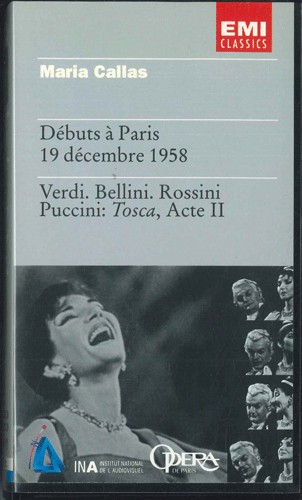 【中古】VHS マリア・カラス 「歌に生き恋に生き」 TOVW3677 TOSHIBA EMI /00300画像