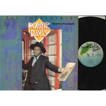 【中古】英LP Ronnie Davis The Incredible Ronnie Davis Sings For You And I JSLP008 Jamaica Sound /00260｜RECORD CITY 店