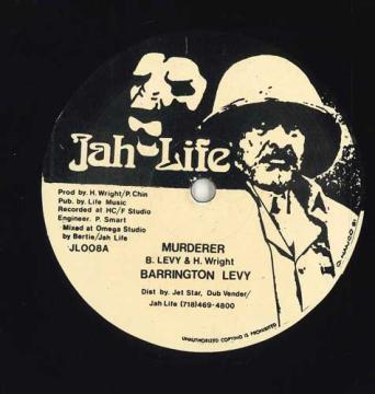 【中古】英12&rdquo; Barrington Levy Murderer JL008 Jah Life /00250｜RECORD CITY 店