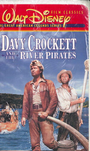【中古】米VHS Movie Davy Crockett And The River Pirates 9841 WALT DISNEY /00300画像