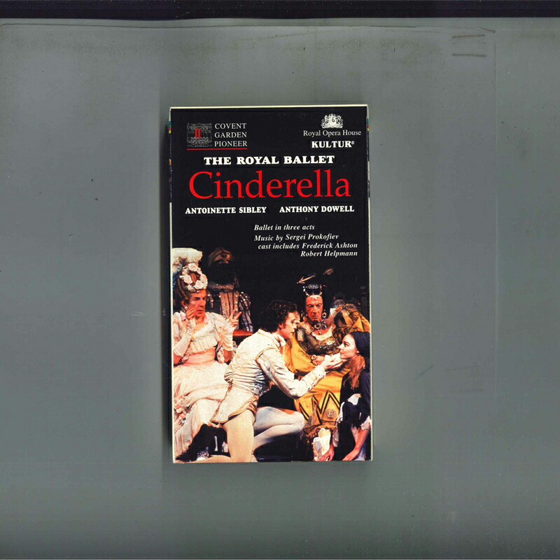 【中古】輸入VHS Royal Ballet Cinderella 0093 KULTUR /00300画像