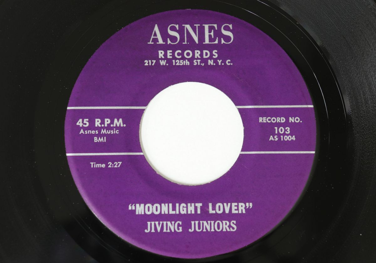 【中古】7&rdquo; Jiving Juniors Moonlight Lover / Sweet As An Angel 103 ASNES /00080｜レコードシティ 店