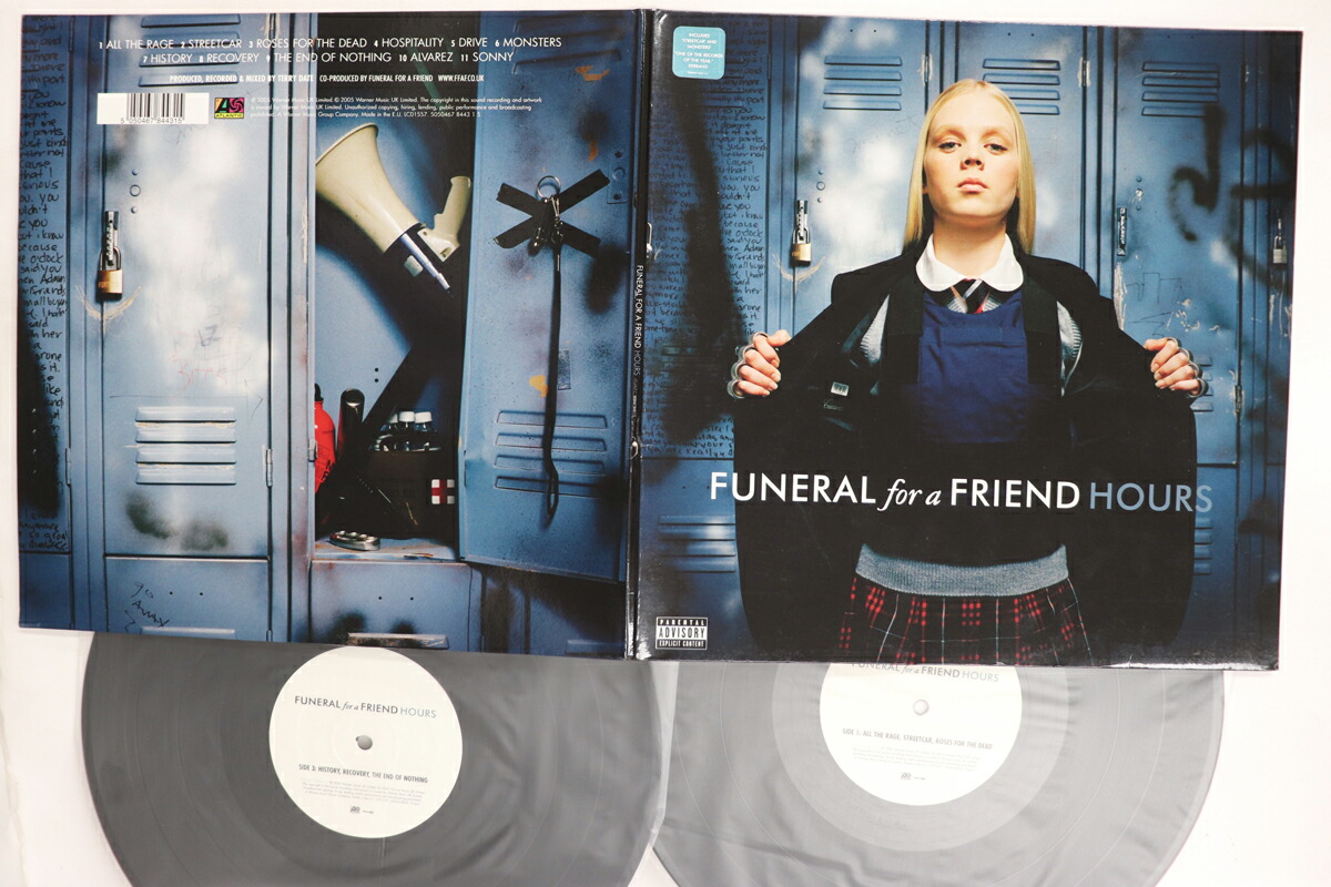 【中古】英2discs LP Funeral For A Friend Hours 5050467844315 ATLANTIC /00660|レコードシティ 店