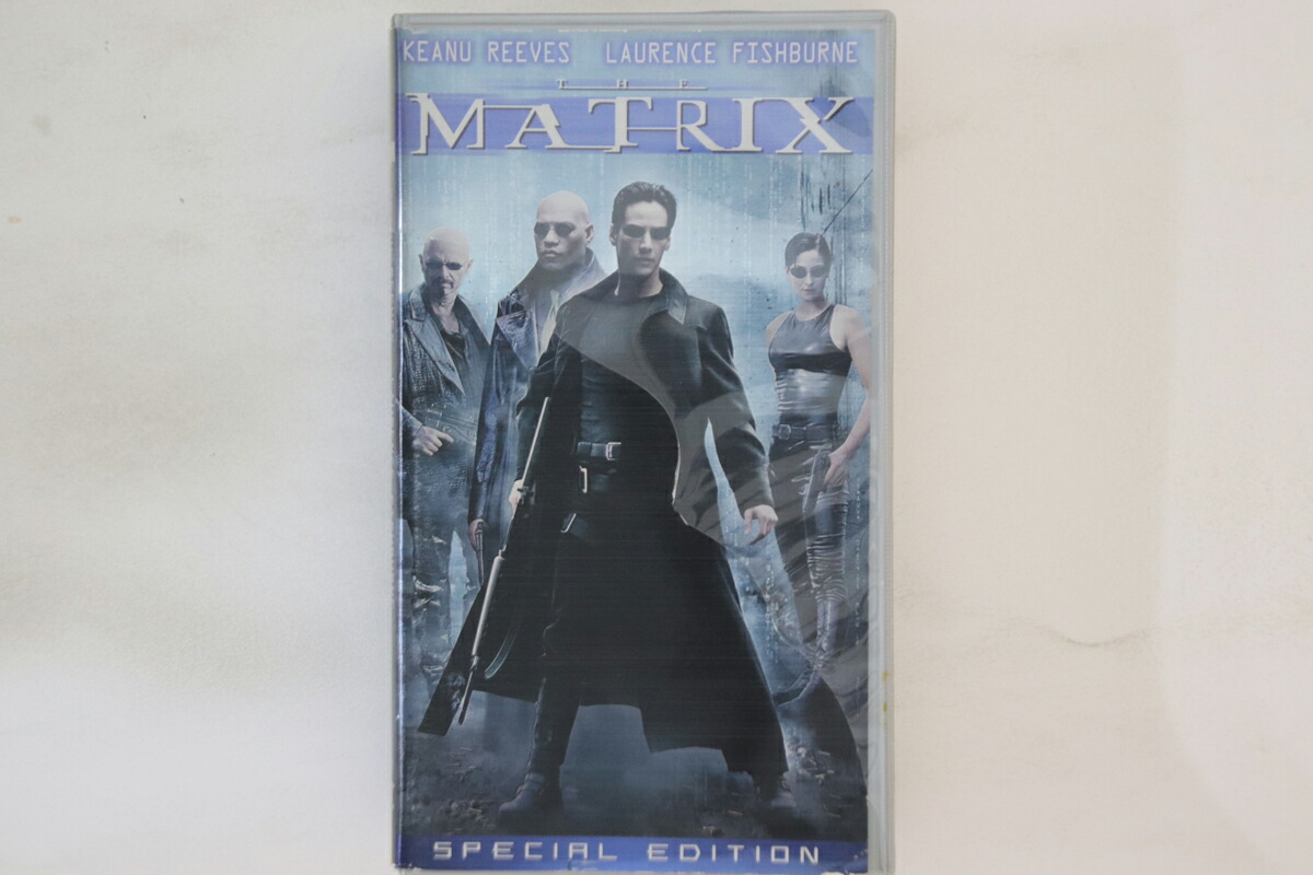 【中古】VHS Movie, Keanu Reeves Matrix Special Edition Wachowski Brothers WM16985 WARNER /00300画像