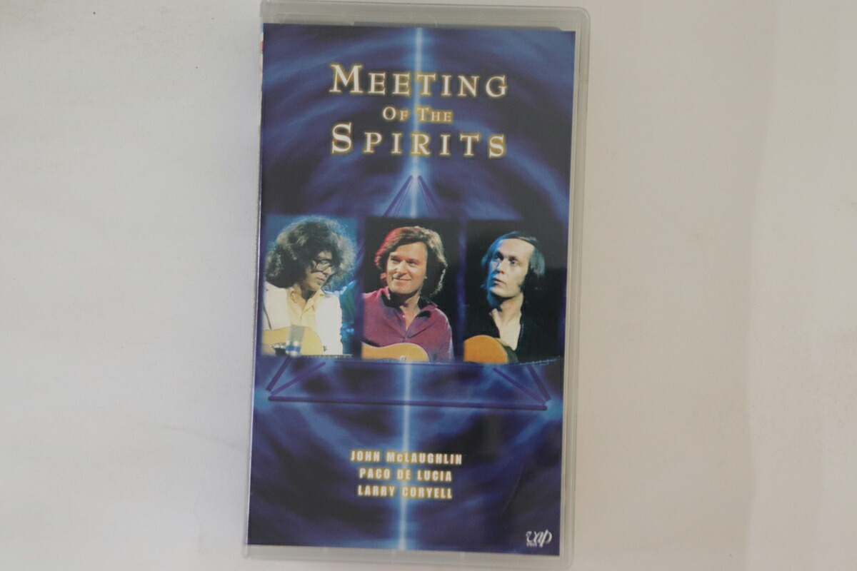 【中古】VHS John Mclaughlin, Paco De Lucia ミーティング・オブ・ザ・スピリッツ VPVR61011 VAP /00300画像