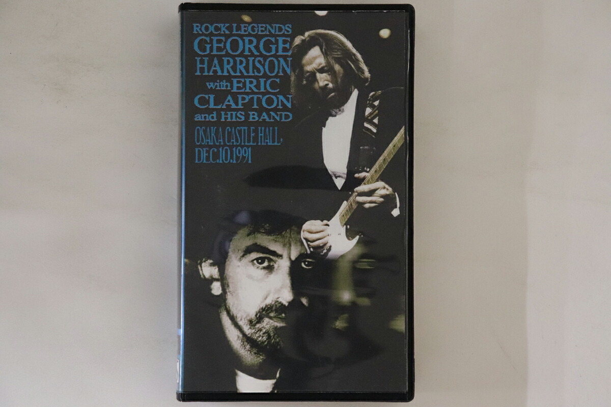 【中古】VHS George Harrison, Eric Clapton George Harrison With Eric Clapton & His Band Osaka NONE NOT ON LABEL /00300画像