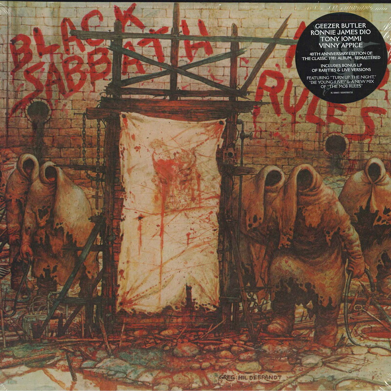 【新品】米2LP Black Sabbath Mob Rules R1599497 Rhino Records, Warne /00660｜RECORD CITY 店