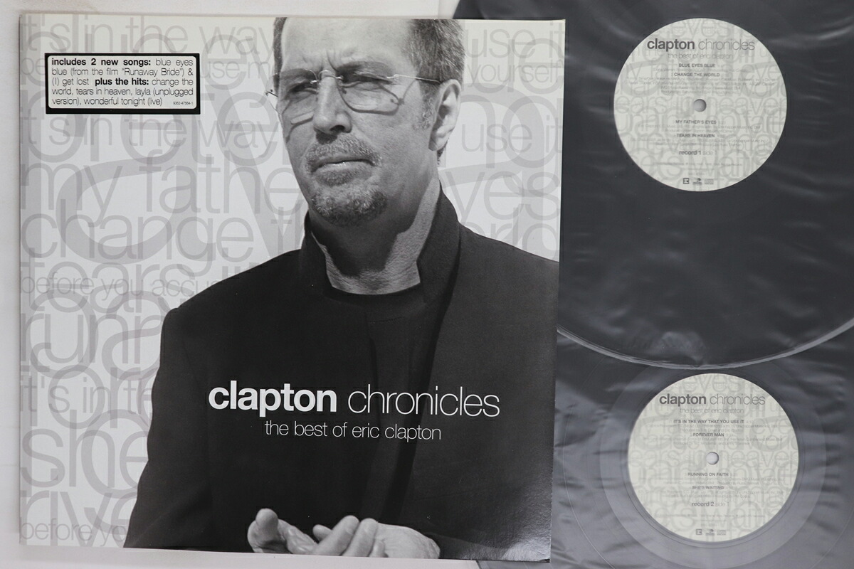 【中古】2LP Eric Clapton Clapton Chronicles - The Best 9362475641 REPRISE Europe Vinyl /00520|レコードシティ 店