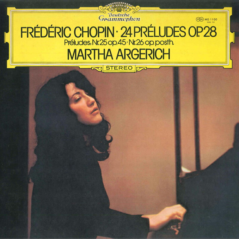 【中古】LP Martha Argerich 24 Preludes Op. 28 MG1100 Grammophon Japan Vinyl /00261｜レコードシティ 店