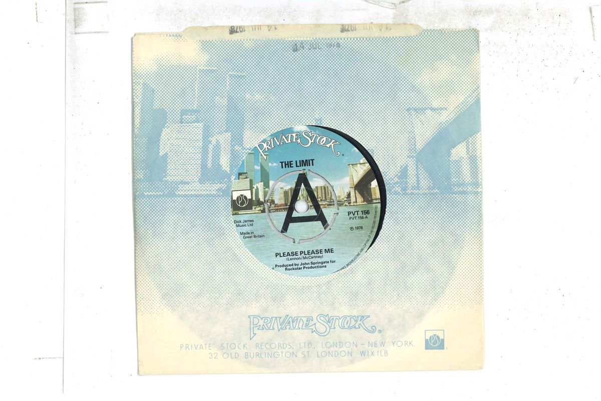 【中古】7” Limit Please Please Me / My World PVT156PROMO PRIVATE STOCK UK Vinyl プロモ /00080|レコードシティ 店