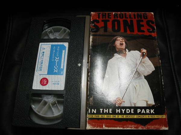 【中古】VHS ローリング・ストーンズ イン・ザ・ハイドパーク TEM542 TOEI /00300画像