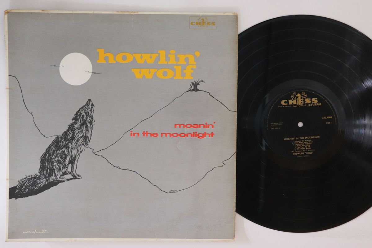 【中古】英LP Howlin Wolf Moanin In The Moonlight CRL4006 CHESS /00260｜RECORD CITY 店