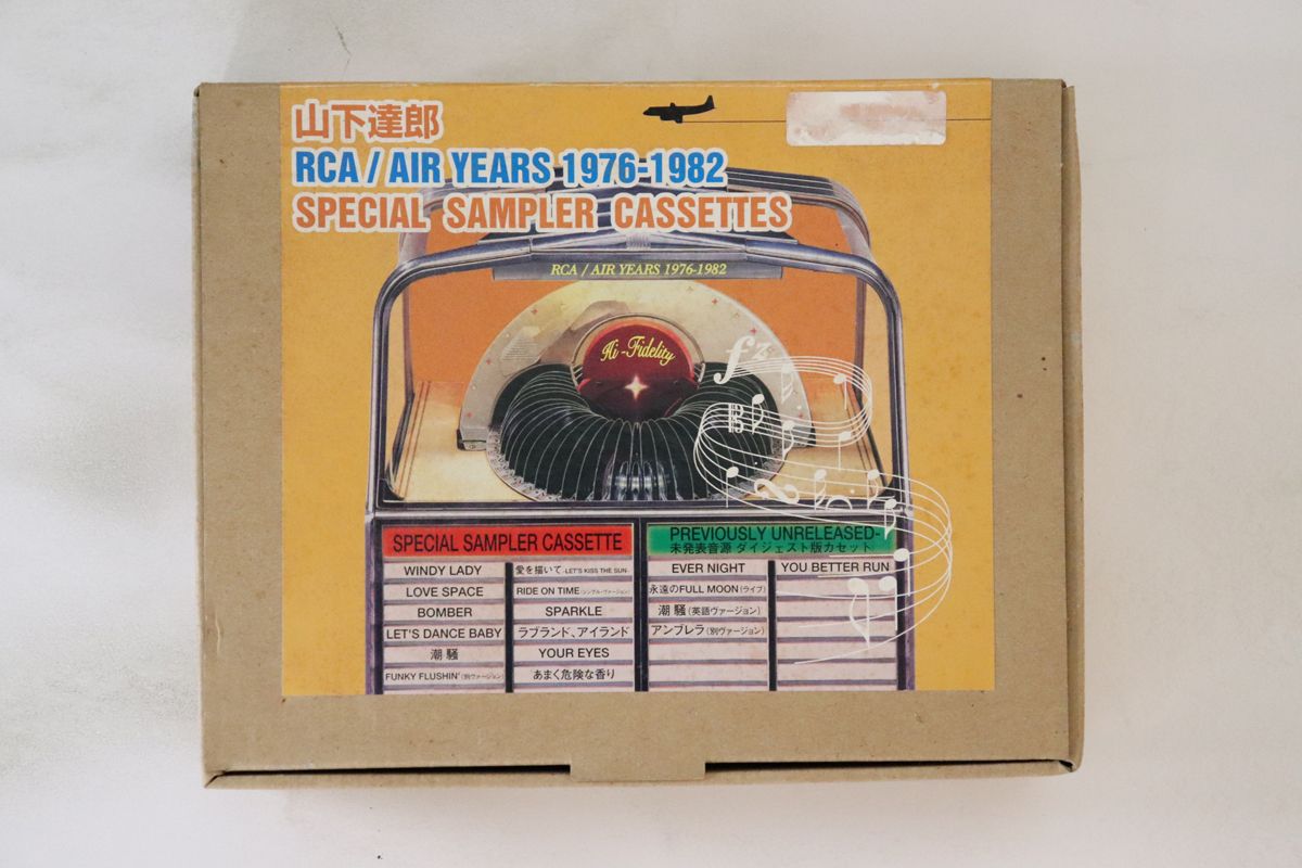 【中古】2Cassette Tatsuro Yamashita Rca / Air Years 1976-1982 CASSETTES NONE BMG Japan /00220|レコードシティ 店