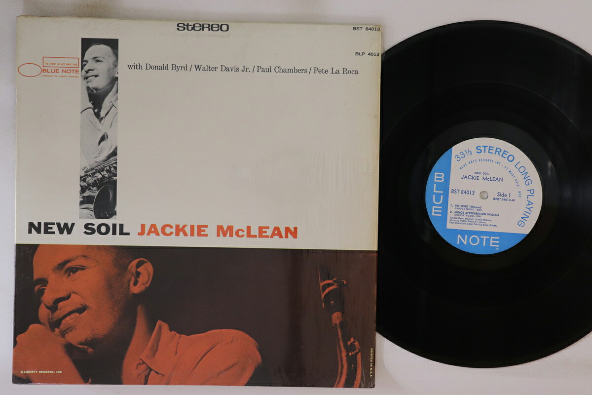 【中古】米LP Jackie Mclean New Soil BST84013 BLUE NOTE /00260｜レコードシティ 店