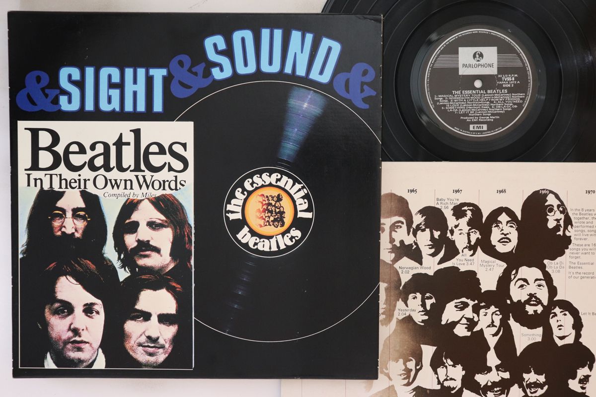 【中古】豪LP Beatles Sight &amp; Sound TVSS8,GIFT1 PARLOPHONE /00260｜RECORD CITY 店
