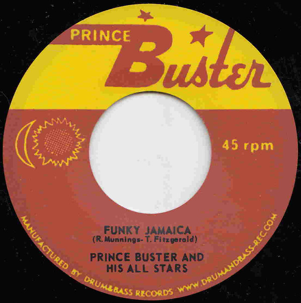 【中古】7&rdquo; Prince Busters All Stars Funky Jamaica / Closer Together DBPB16 Prince Buster /00080｜RECORD CITY 店