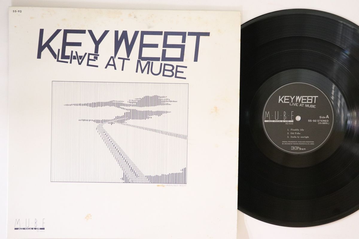 【中古】LP Key West Live At Mube MJ8101 MUBE /00260｜レコードシティ 店