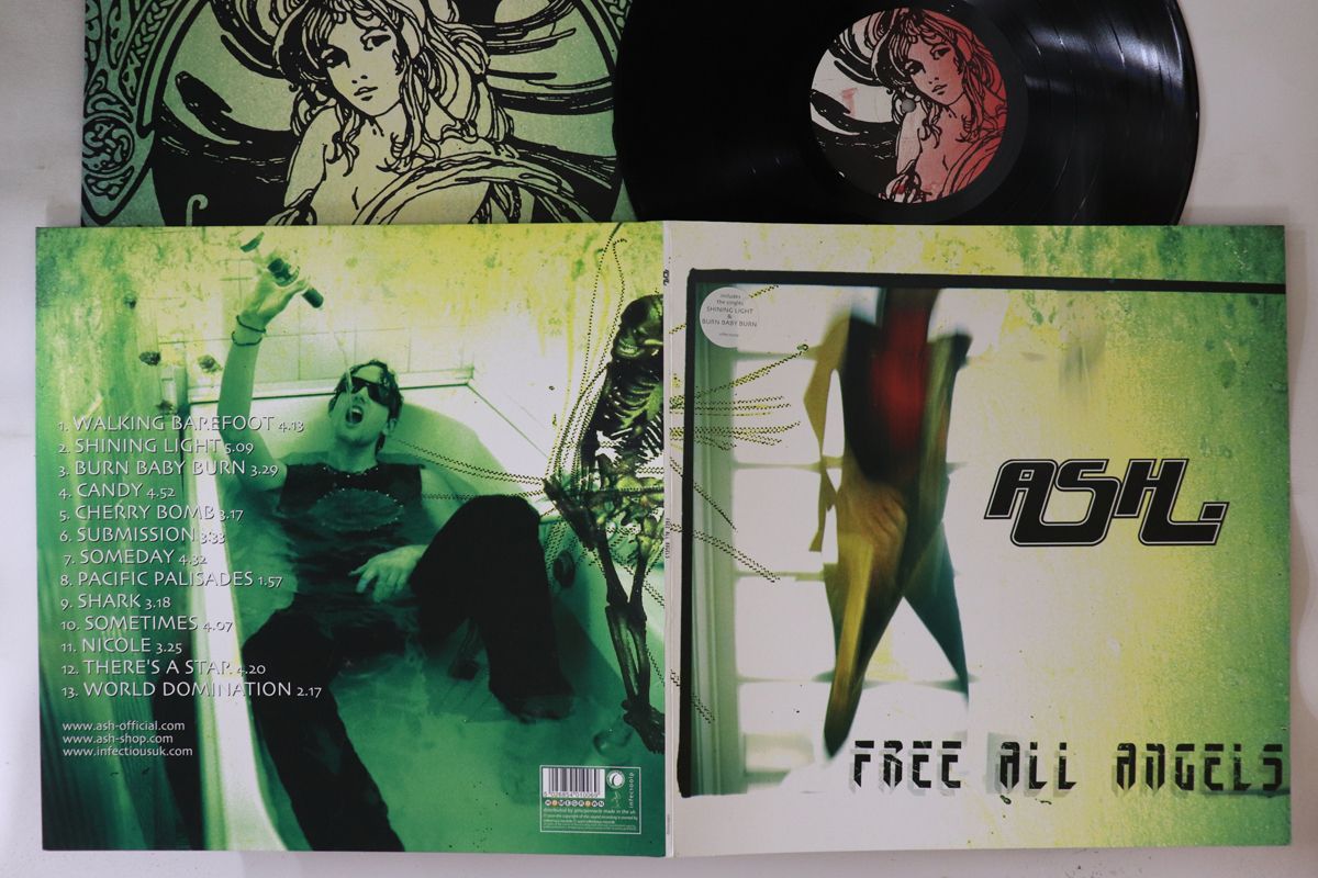 【中古】英LP Ash Free All Angels INFEC100LP INFECTIOUS /00400｜RECORD CITY 店