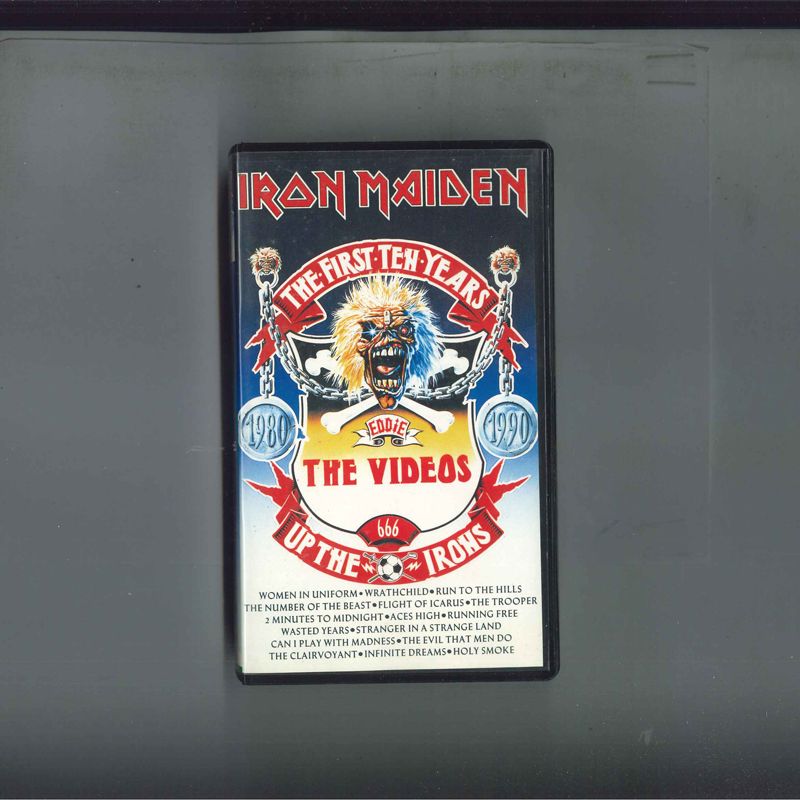 【中古】VHS Iron Maden First Ten Years Videos TOVW3075 EMI /00300画像