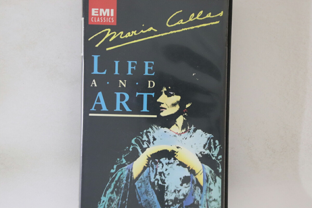 【中古】VHS Maria Callas Life And Art TOVW3536 EMI /00260画像