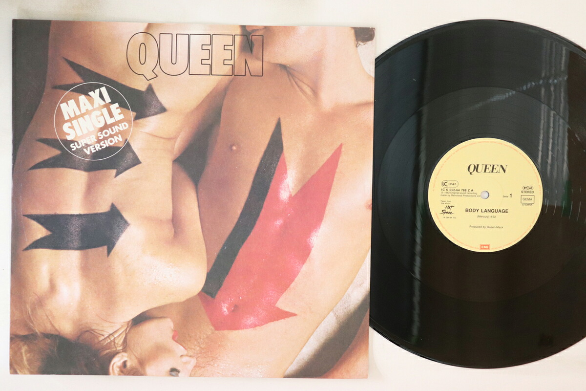 【中古】欧12&rdquo; Queen Body Language / Life Is Real 1CK05264788Z EMI /00250｜RECORD CITY 店