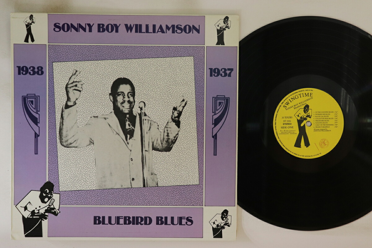 【中古】デンマークLP Sonny Boy Williamson Bluebird Blues BT2006 SWINGTIME /00260画像