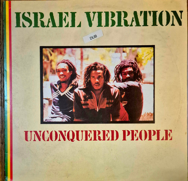 【中古】ジャマイカLP Israel Vibration Unconquered People Dub NONE Rave Music Ltd. /00260｜レコードシティ 店