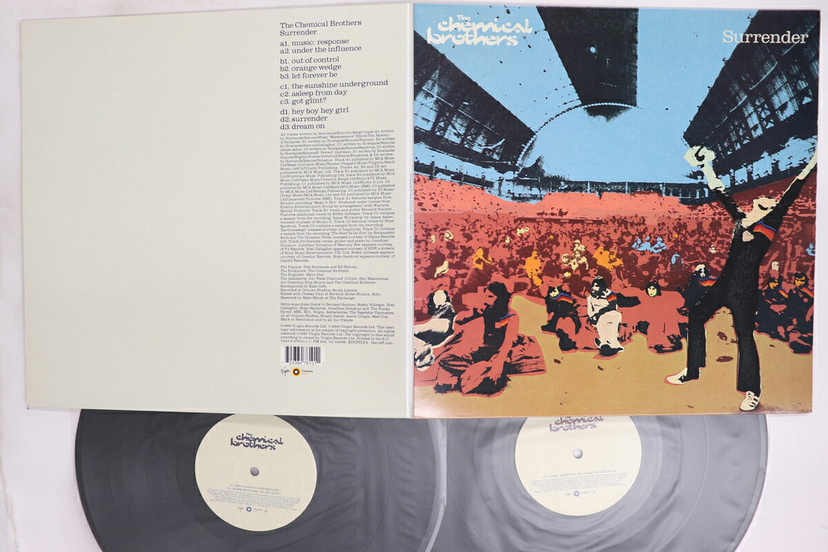 【中古】英2discs LP Chemical Brothers Surrender XDUSTLP4 FREESTYLE DUST /00660｜RECORD CITY 店 9,432円