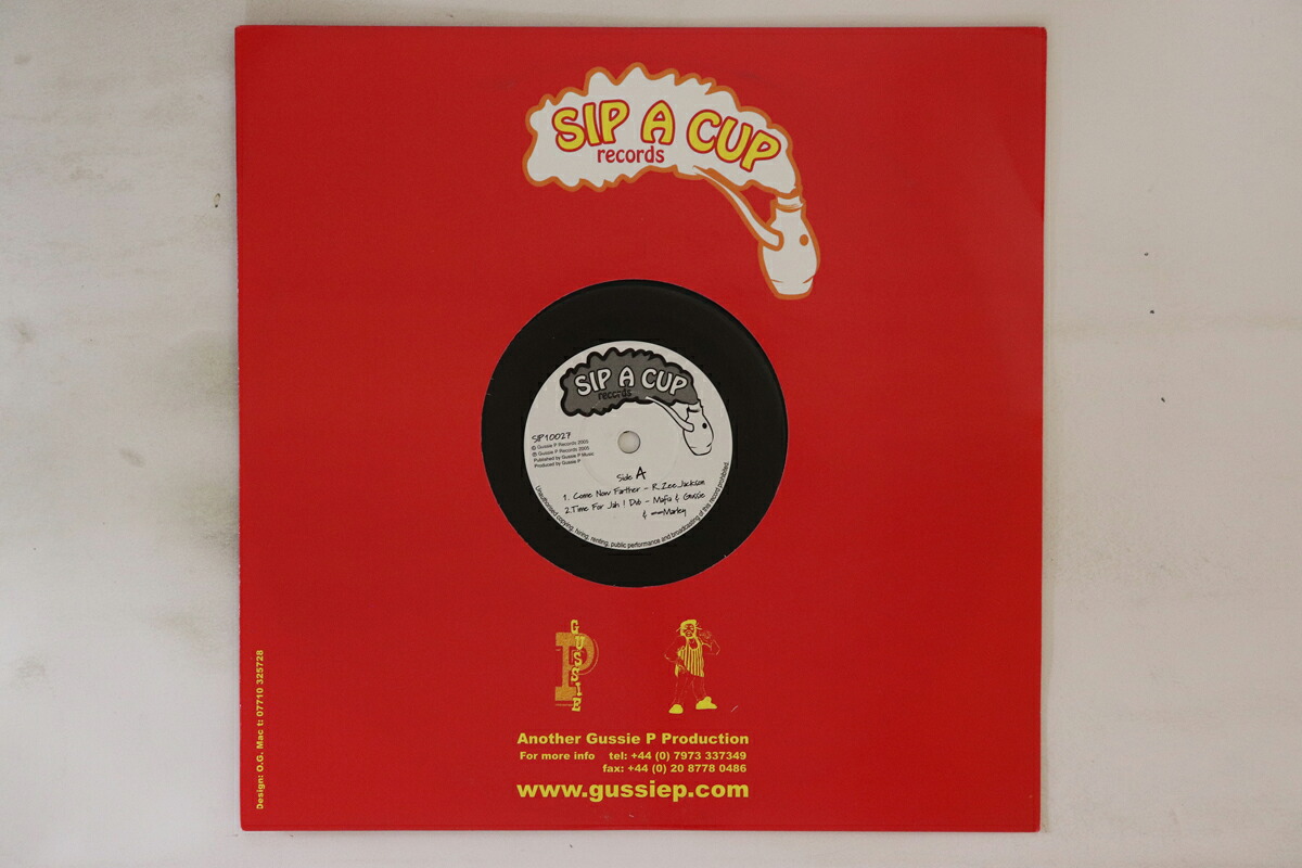 【中古】英10&rdquo; R. Zee Jackson / Sip A Cup All Come Now Father / Watch &amp; Peep Dub SIP10027 Sip A Cup Records /00130｜RECORD CITY 店