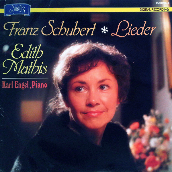 【中古】スイスLP Edith Mathis, Karl Engel Franz Schubert Lieder 1500261 NOVALIS /00260｜レコードシティ 店